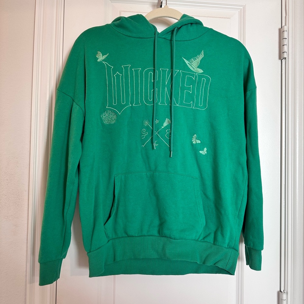 Limited Edition Wicked Graphic Green Hooded Sweatshirt